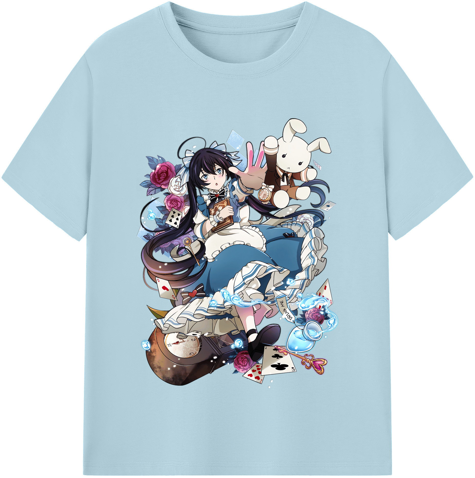 （画像用） 文豪ストレイドッグス Bungo Stray Dogs 綿100％半袖Tシャツ（フロントプリント）